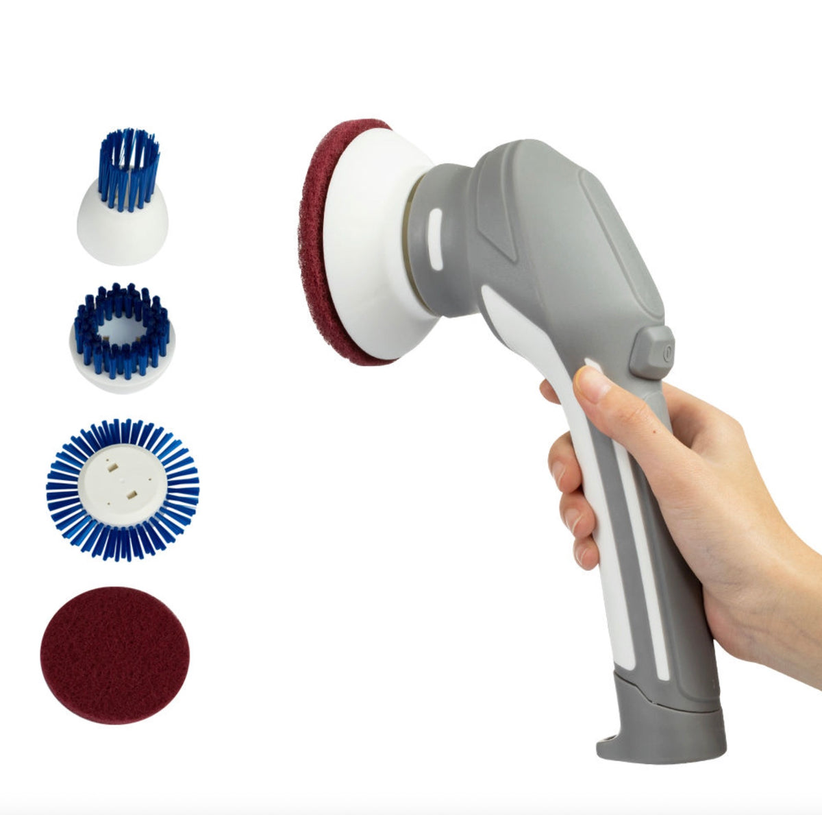 Battery-Operated Handheld Cleaning Brush