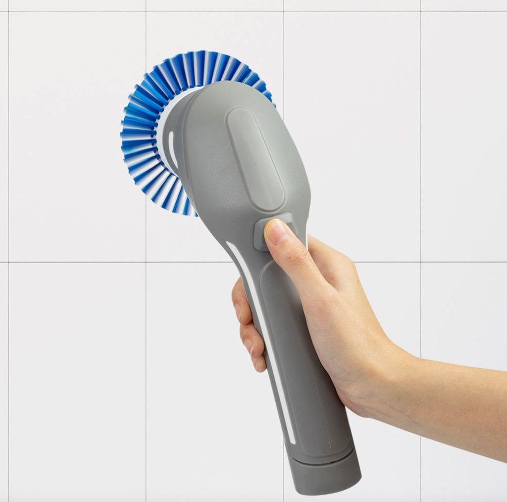 Battery-Operated Handheld Cleaning Brush