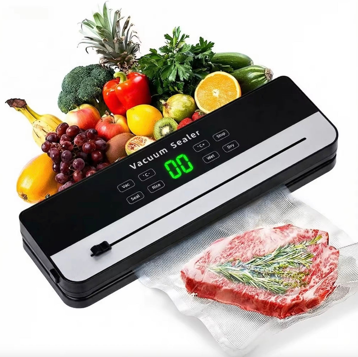 Automatic Touch Screen Vacuum Food Sealer
